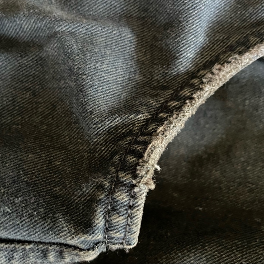 Free People Black Denim Utility Vest - Picture 8 of 12